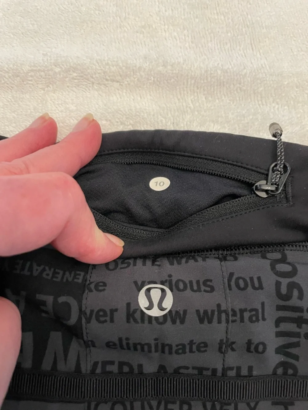 lululemon athletica Black Printed Active Skort - Picture 4 of 6